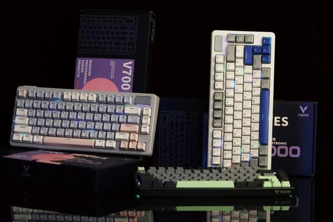 柏V700DIY-75多模机械键盘ky开元棋牌小巧便携可玩性强！雷(图7)