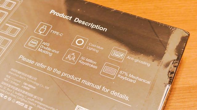 9机械键盘1980系列K87se开箱晒个单开元ky棋牌复古风3折捡漏：佳达隆轴体￥5(图5)