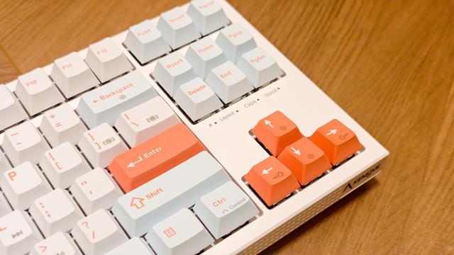 9机械键盘1980系列K87se开箱晒个单开元ky棋牌复古风3折捡漏：佳达隆轴体￥5(图4)